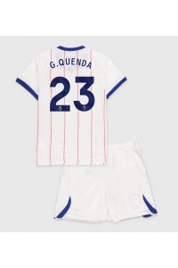 Chelsea Geovany Quenda #23 Babyklær Tredje Fotballdrakt til barn 2026-27 Korte ermer (+ Korte bukser)